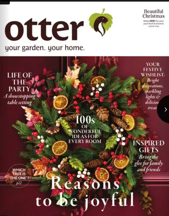 Otter Nurseries catalogue | Reasons To Be Joyful | 2025-10-24T00:00:00.000Z - 2025-12-31T00:00:00.000Z