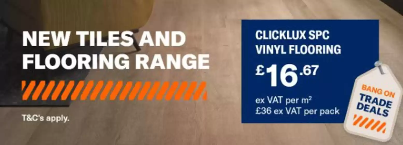 Jewson catalogue | New Tiles And Flooring Range! | 2025-10-24T00:00:00.000Z - 2025-11-16T00:00:00.000Z