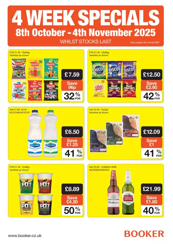 Booker Wholesale catalogue in Chatham | 4 Week Specials! | 2025-10-27T00:00:00.000Z - 2025-11-04T00:00:00.000Z