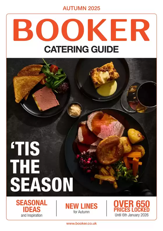 Booker Wholesale catalogue in Chatham | Booker Catering Guide | 2025-10-27T00:00:00.000Z - 2025-12-31T00:00:00.000Z