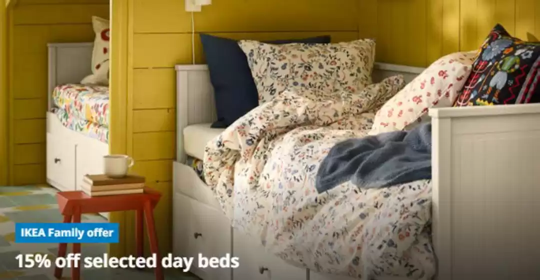 IKEA catalogue in Leeds | 15% Off Selected Day Beds | 2025-10-27T00:00:00.000Z - 2025-11-15T00:00:00.000Z