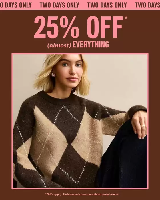 New Look catalogue | 25% Off Everything! | 2025-10-28T00:00:00.000Z - 2025-11-02T00:00:00.000Z