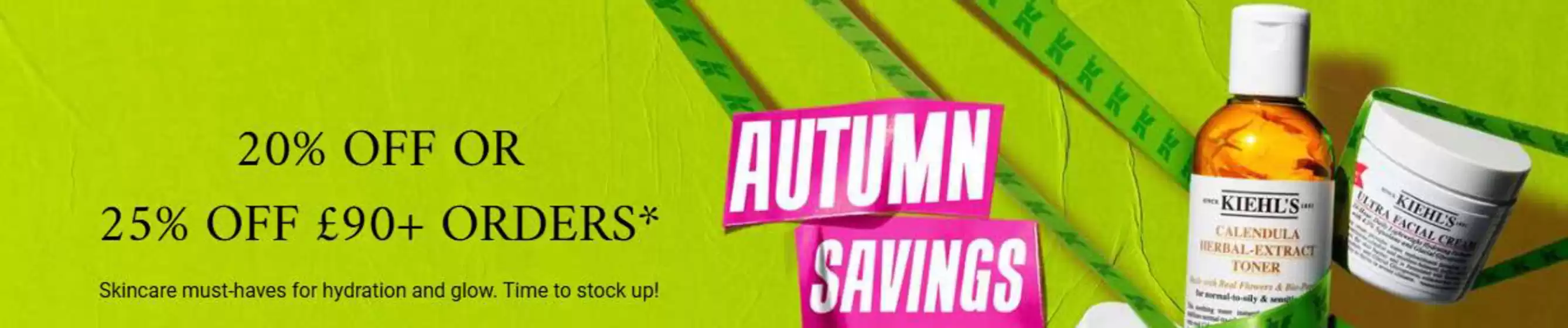 Kiehl's catalogue in Dronfield | 20% Off Or 25% Off £90+ Orders! | 2025-10-28T00:00:00.000Z - 2025-10-31T00:00:00.000Z