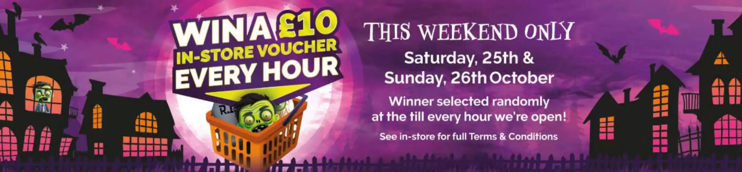 Spook Tacular Savings