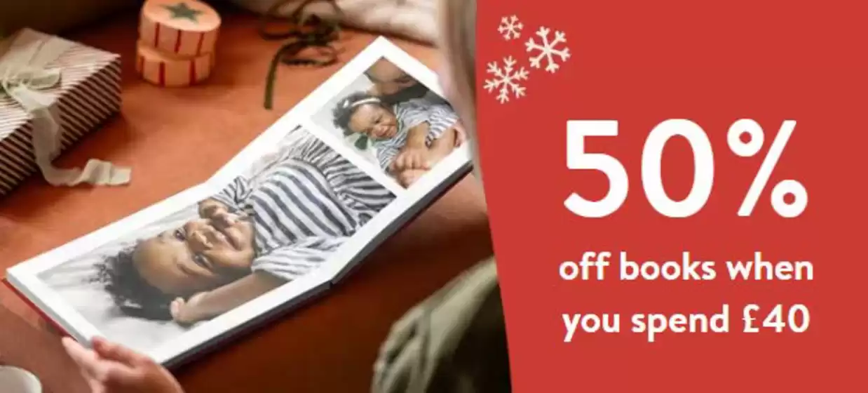 Photobox catalogue in Croydon | 50% Off Booka When You Spend £40 | 2025-10-29T00:00:00.000Z - 2025-11-10T00:00:00.000Z