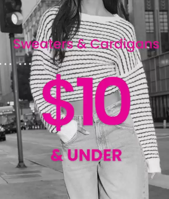 Forever 21 catalogue | Sweaters & Cardigans | 2025-10-29T00:00:00.000Z - 2025-11-10T00:00:00.000Z