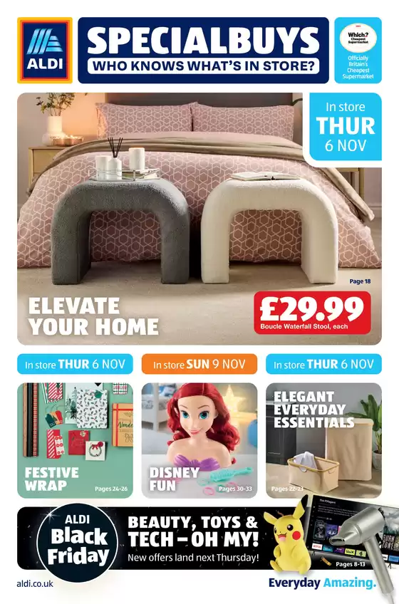 Aldi catalogue in London | Exclusive deals and bargains | 2025-11-06T00:00:00.000Z - 2025-11-09T00:00:00.000Z