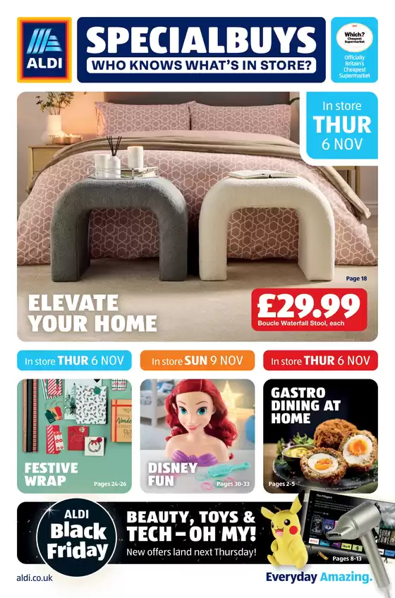 Aldi catalogue in London | Our best deals for you | 2025-11-06T00:00:00.000Z - 2025-11-09T00:00:00.000Z