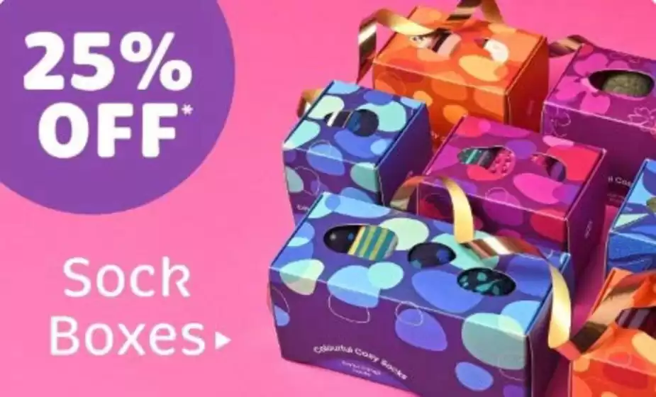 Moshulu catalogue in London | 25% Off Sock Boxes | 2025-11-03T00:00:00.000Z - 2025-11-21T00:00:00.000Z