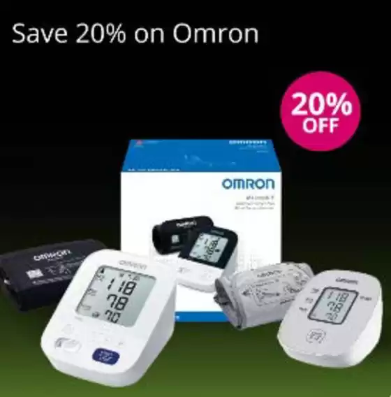 Save 20% On Omron
