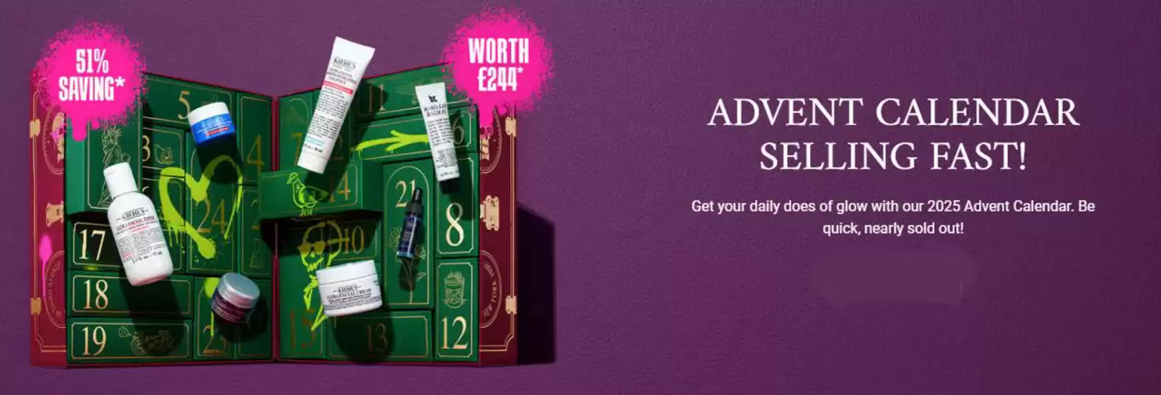 Advent Cakwndar Selling Fast!