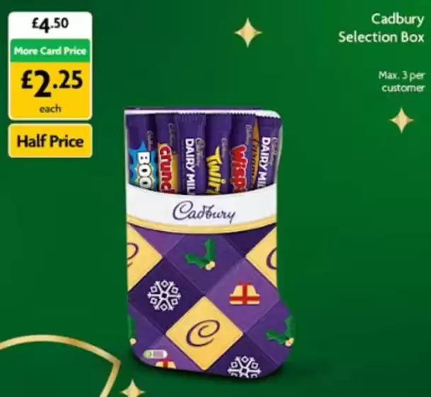 Morrisons catalogue in Aberkenfig | Cadbury Selection Box | 2025-11-06T00:00:00.000Z - 2025-11-16T00:00:00.000Z