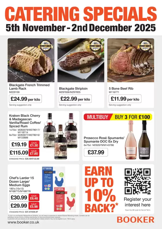 Booker Wholesale catalogue in Banbridge | CATERING SPECIALS- | 2025-11-06T00:00:00.000Z - 2025-12-02T00:00:00.000Z