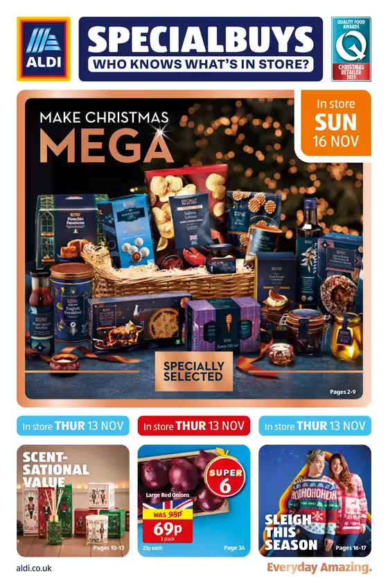 Aldi catalogue in Brynamman | Aldi weekly offers | 2025-11-13T00:00:00.000Z - 2025-11-16T00:00:00.000Z