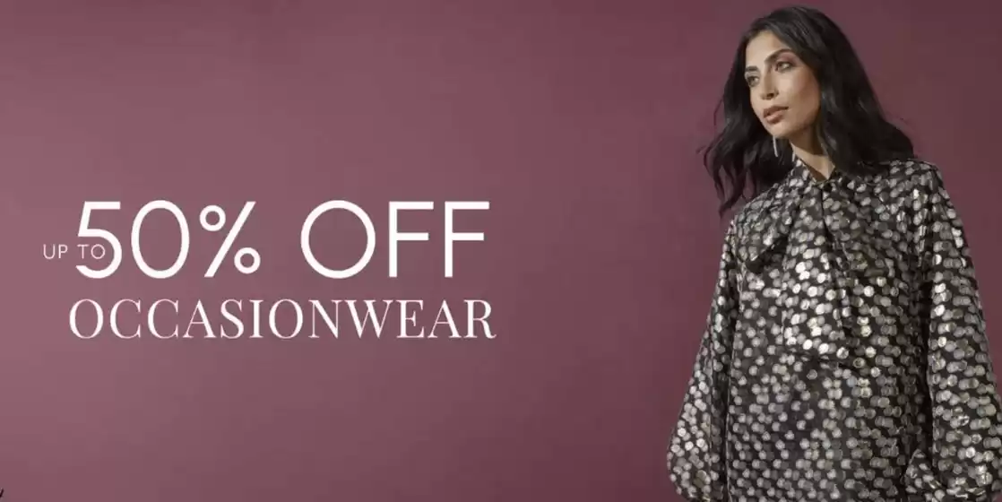 Wallis catalogue | Up To 50% Off Occasionwear | 2025-11-07T00:00:00.000Z - 2025-11-20T00:00:00.000Z