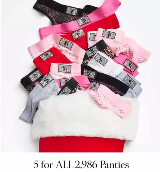 Victoria's Secret catalogue in Dewsbury | 5 For All 2.986 Panties | 2025-11-07T00:00:00.000Z - 2025-11-27T00:00:00.000Z