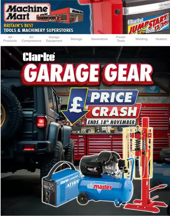 Clarke Garage Proce Cash