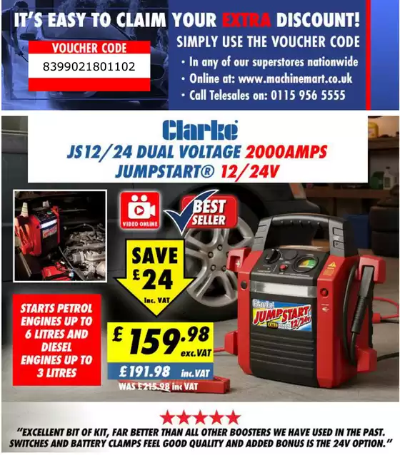 Clarke Garage Proce Cash