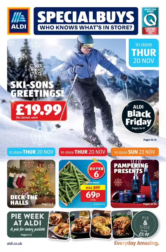 Aldi catalogue in Wood Street | Top offers for all bargain hunters | 2025-11-20T00:00:00.000Z - 2025-11-23T00:00:00.000Z
