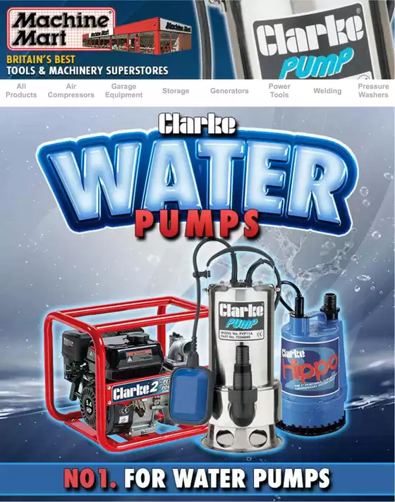 Machine Mart catalogue in Paisley | Clarke Water Pumps | 2025-11-14T00:00:00.000Z - 2025-11-25T00:00:00.000Z