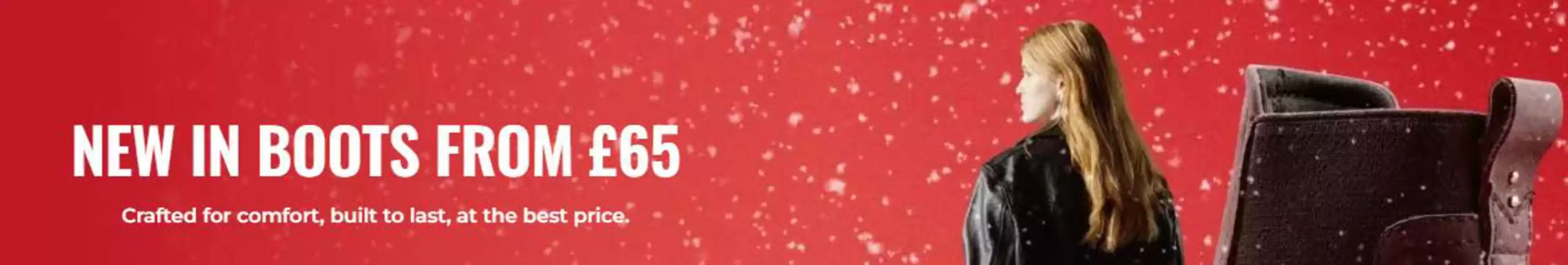 Clarks catalogue in Aldershot | New In Boots From £65 | 2025-11-19T00:00:00.000Z - 2025-11-30T00:00:00.000Z