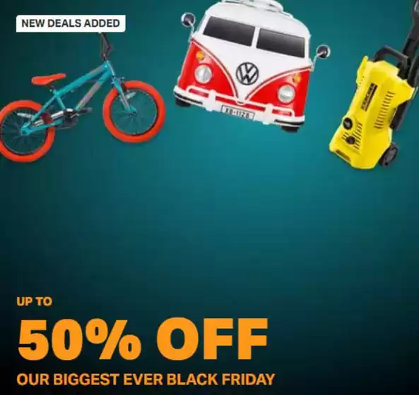 Halfords catalogue in Sheffield | Up To 50% Off Our Biggest Ever Black Friday | 2025-11-19T00:00:00.000Z - 2025-12-11T00:00:00.000Z