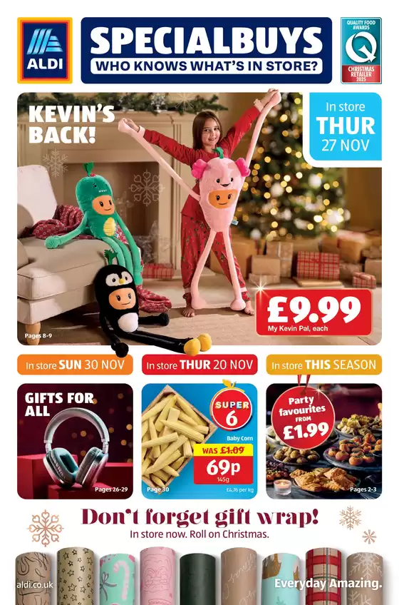 Aldi catalogue in Tower Hamlets | Current deals and offers | 2025-11-20T00:00:00.000Z - 2025-11-30T00:00:00.000Z