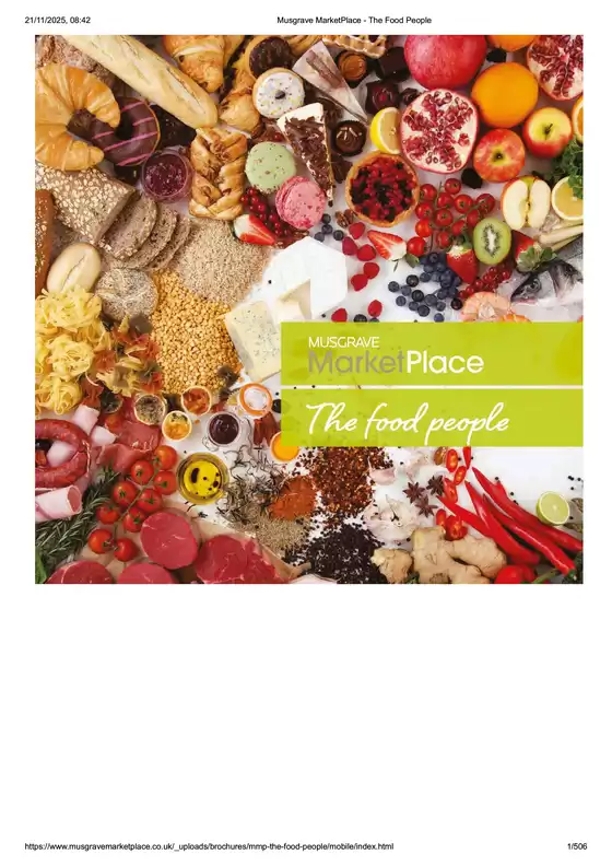 Musgrave MarketPlace catalogue in Borehamwood | The Food People | 2025-11-21T00:00:00.000Z - 2025-12-31T00:00:00.000Z