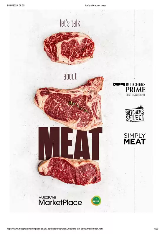 Musgrave MarketPlace catalogue in Borehamwood | Let's Talk | 2025-11-21T00:00:00.000Z - 2025-11-30T00:00:00.000Z