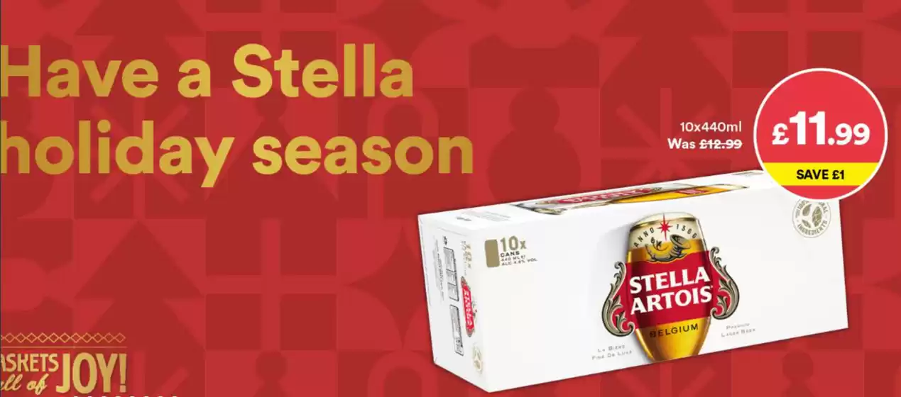 Costcutter catalogue in Weymouth | Have A Stella Holiday Season | 2025-11-25T00:00:00.000Z - 2025-12-06T00:00:00.000Z