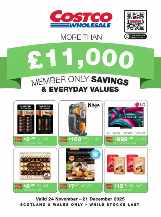 Costco catalogue in Telford | New offers to discover | 2025-11-24T00:00:00.000Z - 2025-12-21T00:00:00.000Z