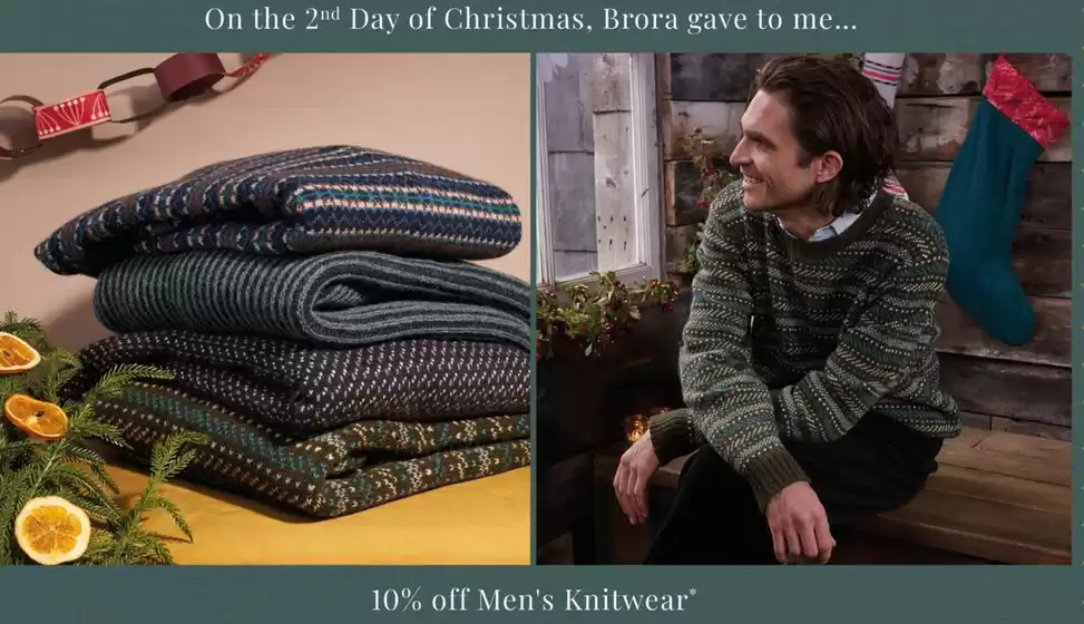 Brora catalogue in Wokingham | 10% Off Men's Knitwear | 2025-12-02T00:00:00.000Z - 2025-12-23T00:00:00.000Z