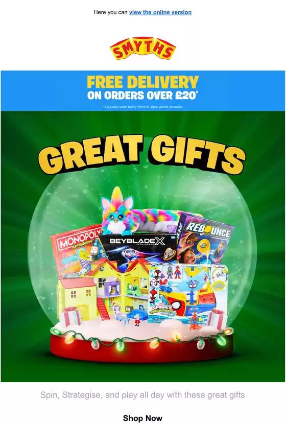 Smyths Toys catalogue in Wokingham | Great Gifts | 2025-12-02T00:00:00.000Z - 2025-12-18T00:00:00.000Z