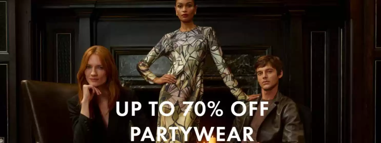 Ted Baker catalogue in Wokingham | Up To 70% Off Partywear | 2025-12-02T00:00:00.000Z - 2025-12-16T00:00:00.000Z