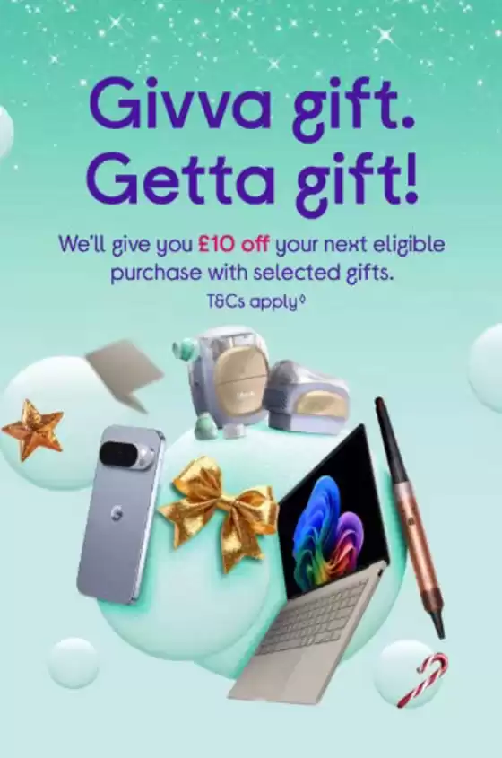 Currys catalogue in Bradford | Givva Gift Getta Gift! | 2025-12-03T00:00:00.000Z - 2025-12-20T00:00:00.000Z