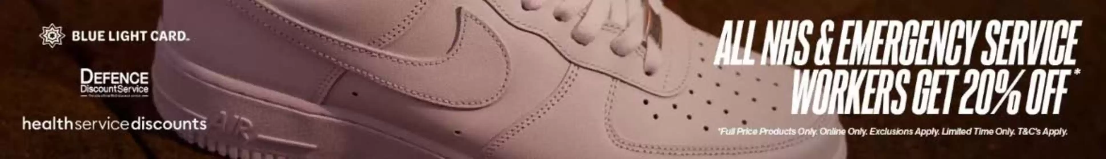 JD Sports catalogue in London | All Nhs & Emergency Service Workers Get 20% Off | 2025-12-03T00:00:00.000Z - 2025-12-20T00:00:00.000Z