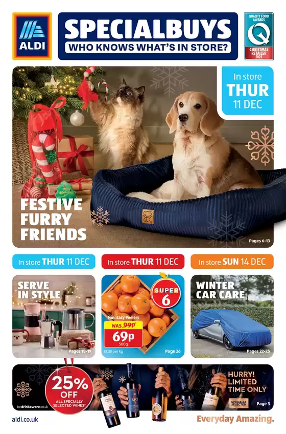 Aldi catalogue in Coleraine | Offers for bargain hunters | 2025-12-11T00:00:00.000Z - 2025-12-14T00:00:00.000Z