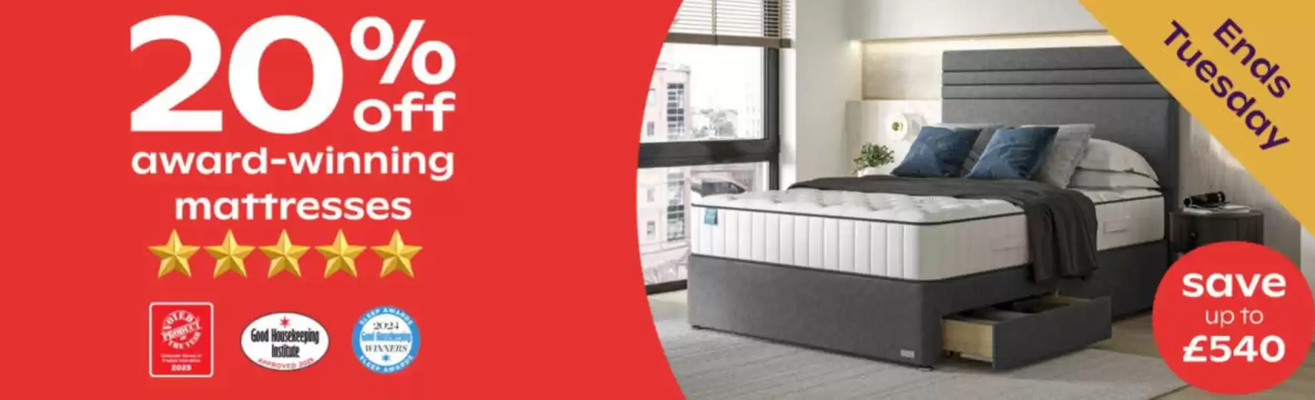 Bensons for Beds catalogue | 20% Off Award - Winning Mattresses | 2025-12-05T00:00:00.000Z - 2025-12-22T00:00:00.000Z