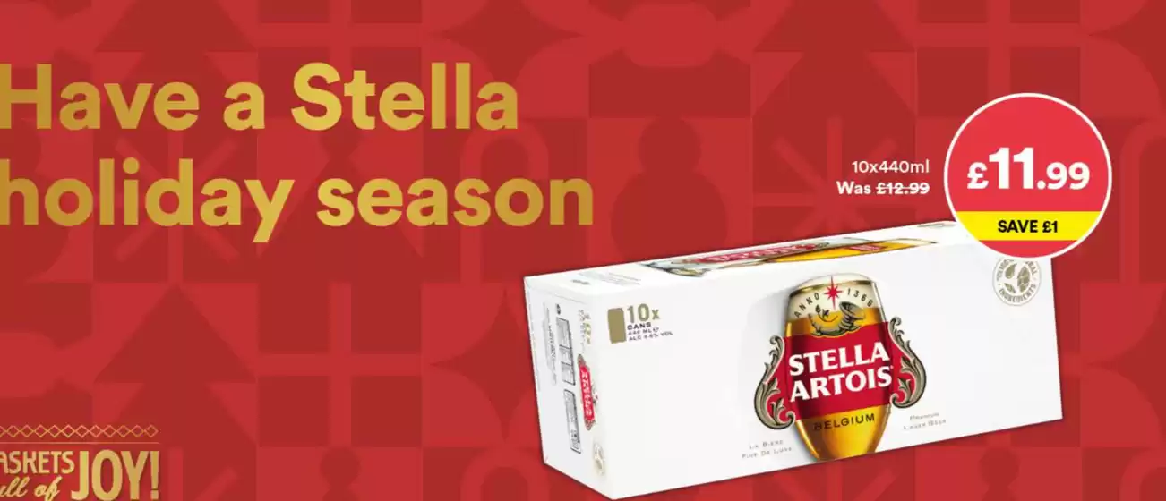 Costcutter catalogue in Gloucester | Have A Stella Holiday Season* | 2025-12-09T00:00:00.000Z - 2025-12-31T00:00:00.000Z