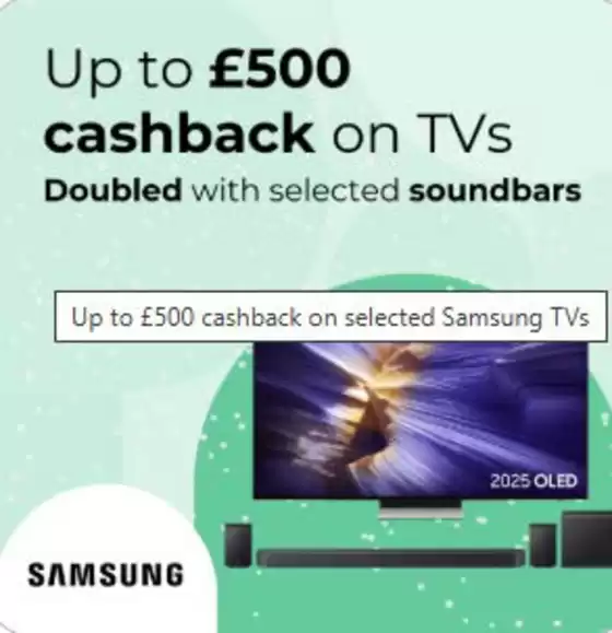 Hughes catalogue in Ruthin | Up To £500 Cashback On TVs | 2025-12-09T00:00:00.000Z - 2025-12-21T00:00:00.000Z