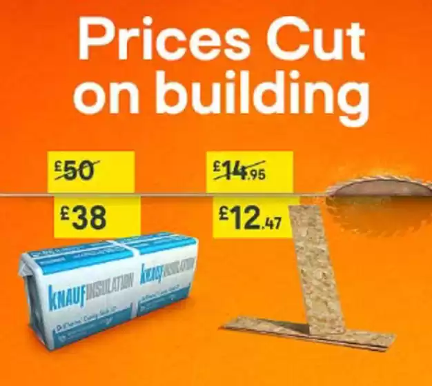 B&Q catalogue in Portslade | Prices Cut On Building/ | 2025-12-09T00:00:00.000Z - 2025-12-15T00:00:00.000Z