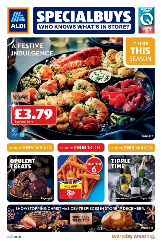 Aldi catalogue in Stoke-on-Trent | Save now with our deals | 2025-12-12T00:00:00.000Z - 2025-12-19T00:00:00.000Z