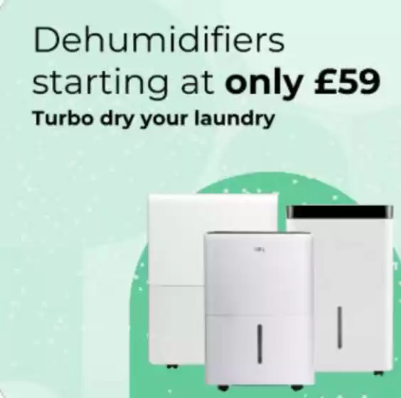 Hughes catalogue in Wilmslow | Dehumidifiers Starting At Only £59 | 2025-12-15T00:00:00.000Z - 2026-01-03T00:00:00.000Z
