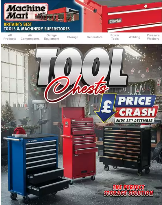 Machine Mart catalogue in Londonderry | Tool Chests* | 2025-12-15T00:00:00.000Z - 2025-12-23T00:00:00.000Z