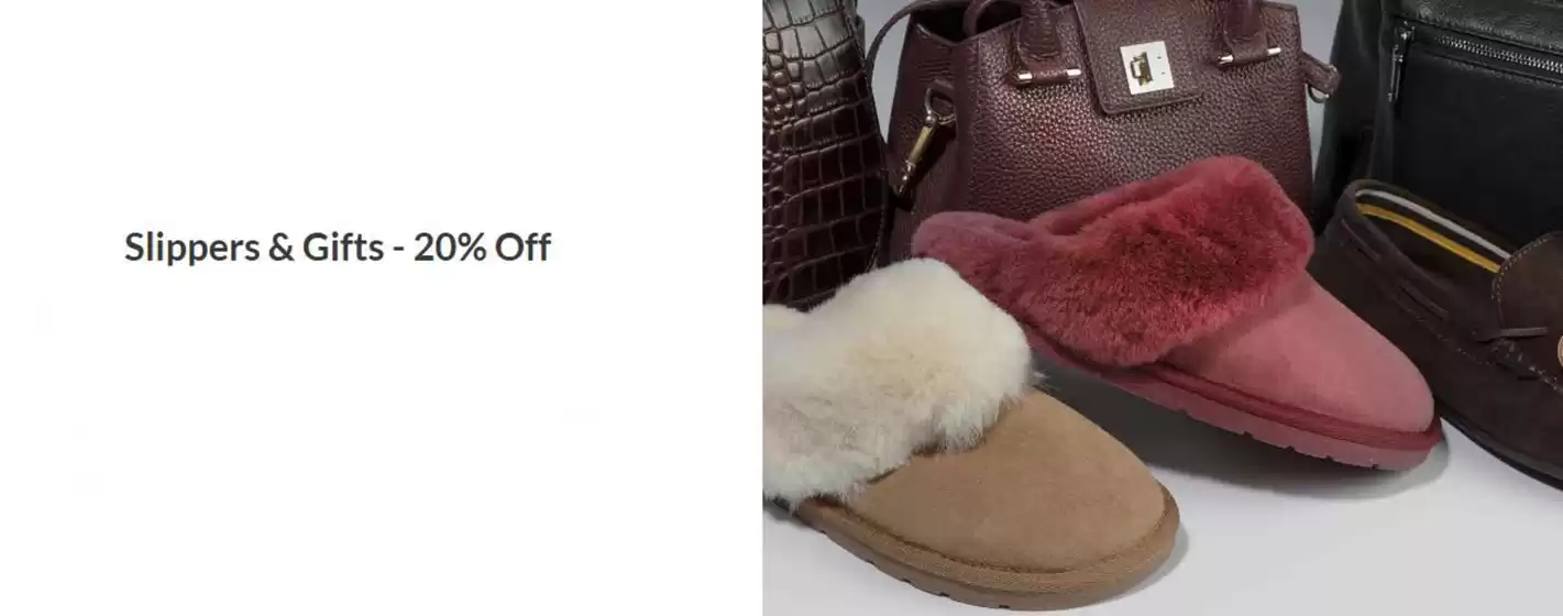 Jones Bootmaker catalogue in Edinburgh | Slippers & Gifts -20% Off | 2025-12-16T00:00:00.000Z - 2025-12-22T00:00:00.000Z