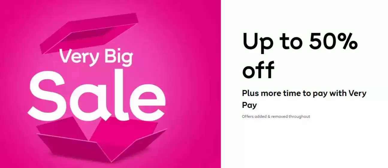 Very catalogue in Kempston | Up To 50% Off * | 2025-12-18T00:00:00.000Z - 2025-12-29T00:00:00.000Z