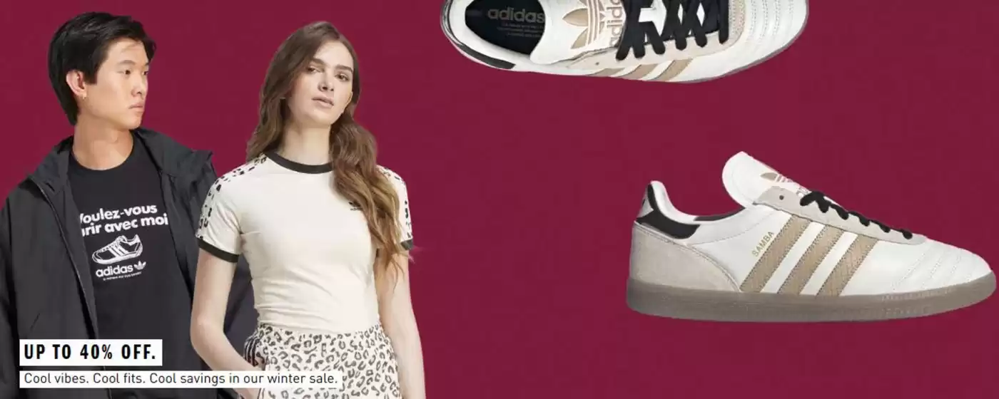 Adidas catalogue | Up To 40% Off* | 2025-12-24T00:00:00.000Z - 2025-12-29T00:00:00.000Z