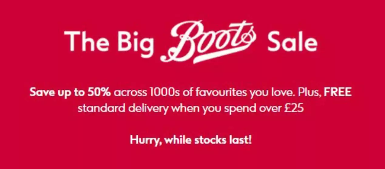 Boots catalogue in Manchester | The Big Boots Sale | 2025-12-24T00:00:00.000Z - 2026-01-03T00:00:00.000Z