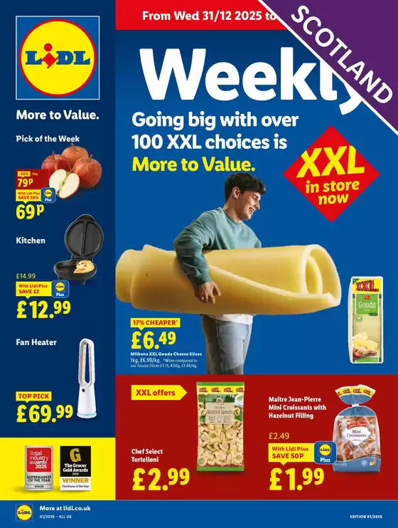 Lidl catalogue in Turriff | Exclusive bargains | 2025-12-31T00:00:00.000Z - 2026-01-07T00:00:00.000Z