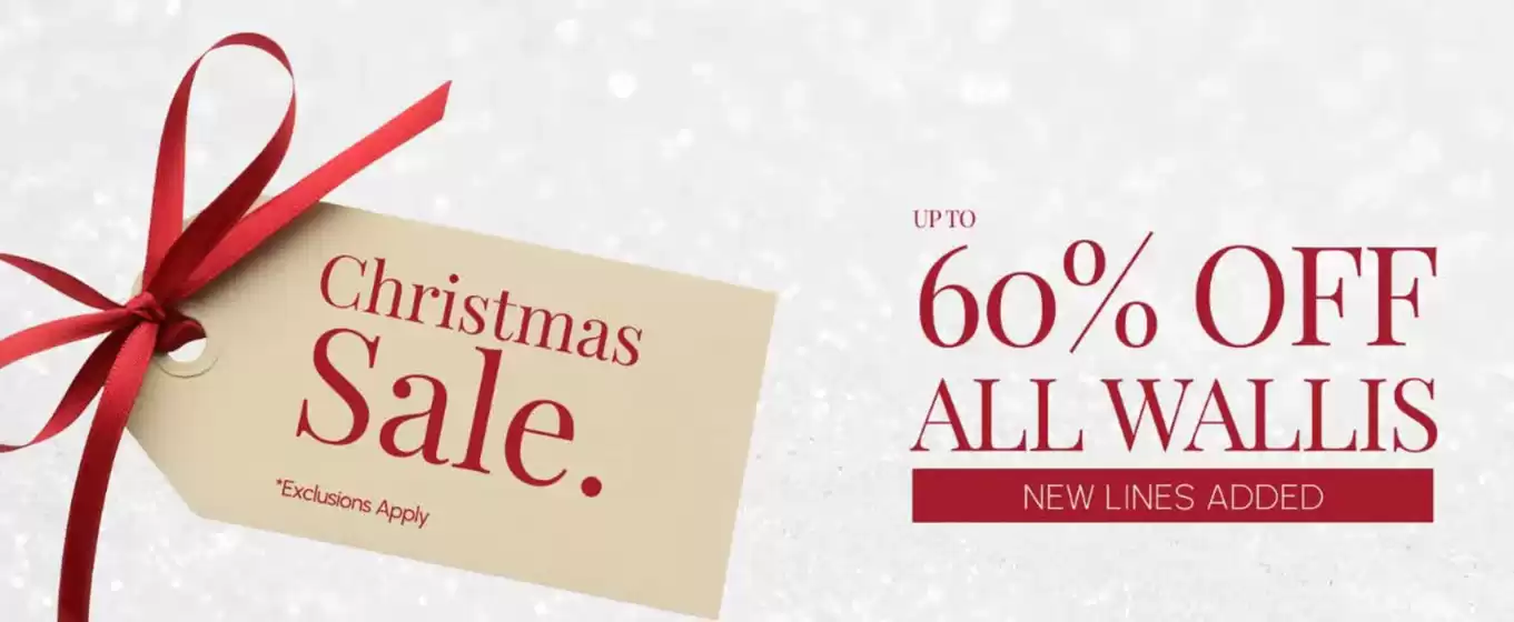 Wallis catalogue in London | Up To 60% Off All Wallis | 2025-12-26T00:00:00.000Z - 2025-12-31T00:00:00.000Z